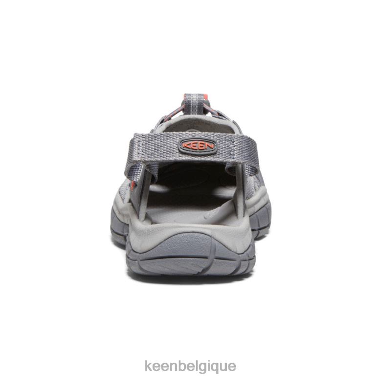 chaussure KEEN sandale ravine h2 gris acier/corail femmes PD0JD651