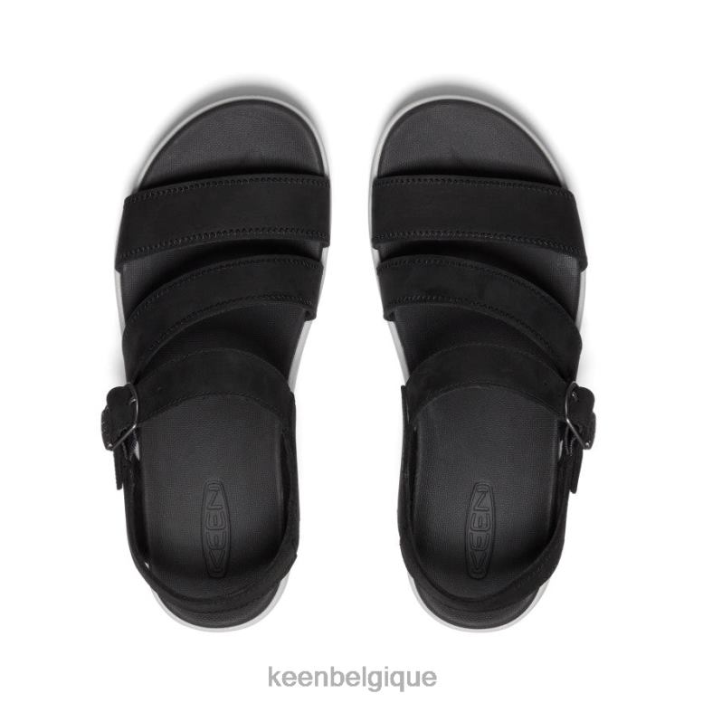 chaussure KEEN sangle de dos ellecity noir/bruine femmes PD0JD445