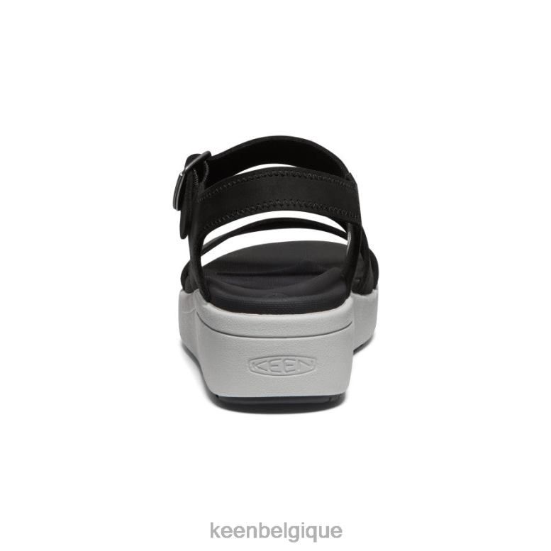 chaussure KEEN sangle de dos ellecity noir/bruine femmes PD0JD445