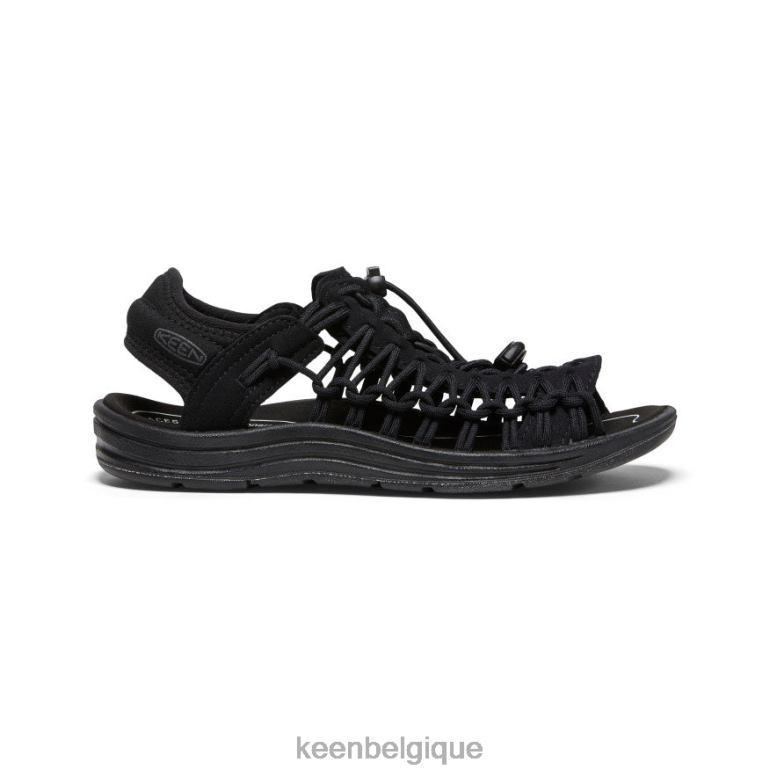 chaussure KEEN uneek ii bout ouvert noir femmes PD0JD448