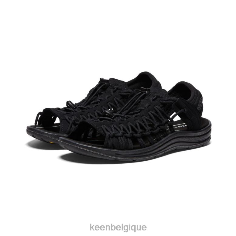 chaussure KEEN uneek ii bout ouvert noir femmes PD0JD448