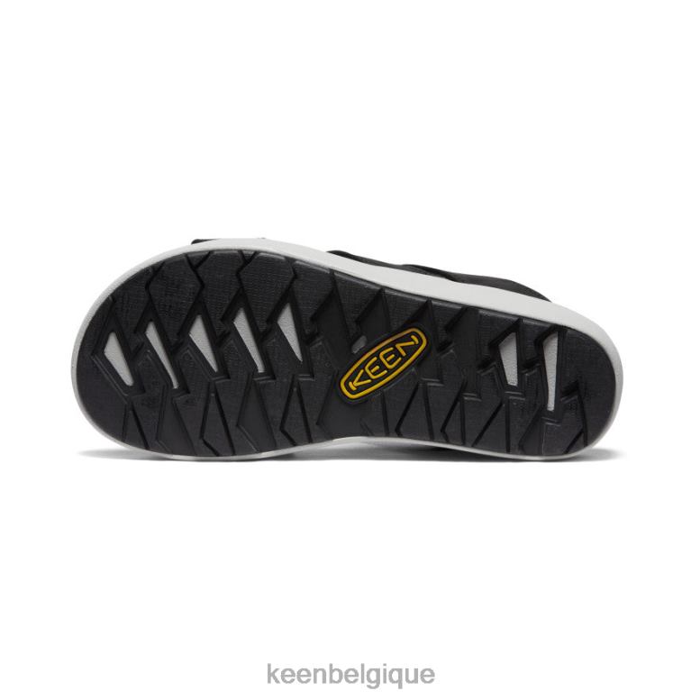 chaussure KEEN diapositive ellecity noir/bruine femmes PD0JD444