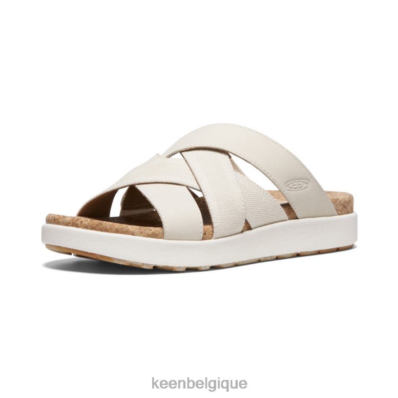 chaussure KEEN elle toboggan mixte bouleau/étoile blanc femmes PD0JD429