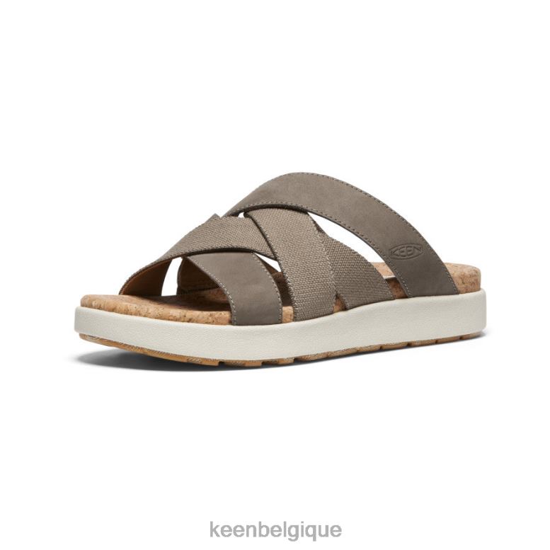 chaussure KEEN elle toboggan mixte bringé/bouleau femmes PD0JD428