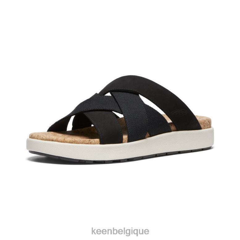 chaussure KEEN elle toboggan mixte noir/bouleau femmes PD0JD430