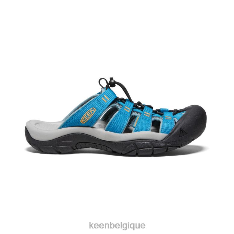 chaussure KEEN toboggan de Newport bleu fjord/pavot d'islande femmes PD0JD454