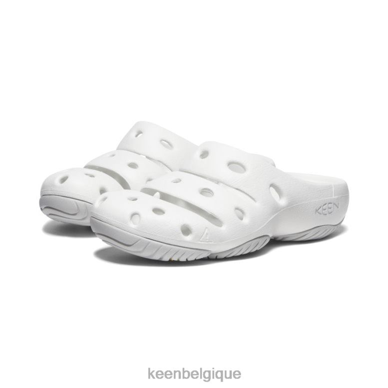 chaussure KEEN yogui étoile blanc/vapeur femmes PD0JD623