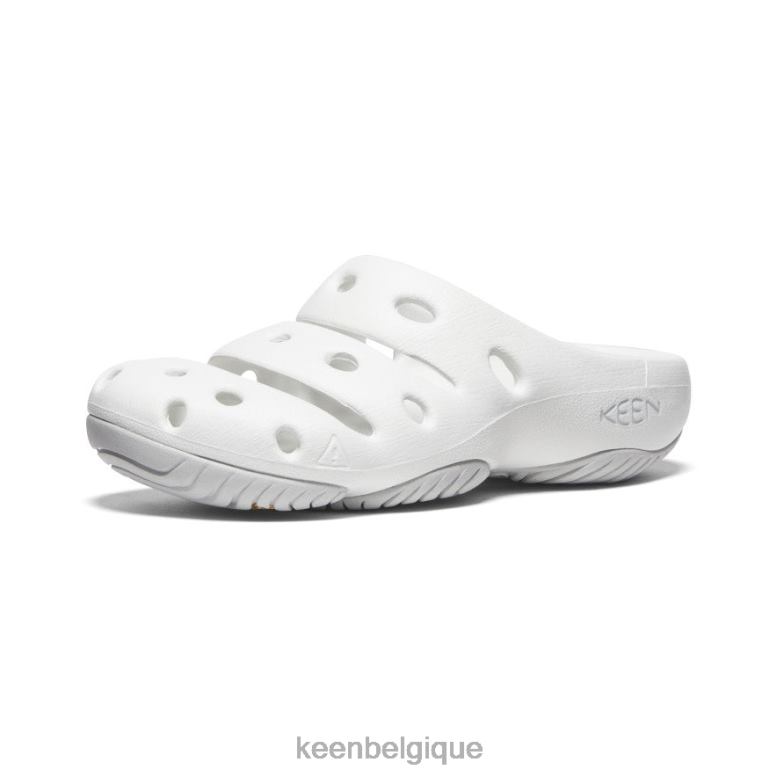 chaussure KEEN yogui étoile blanc/vapeur femmes PD0JD623