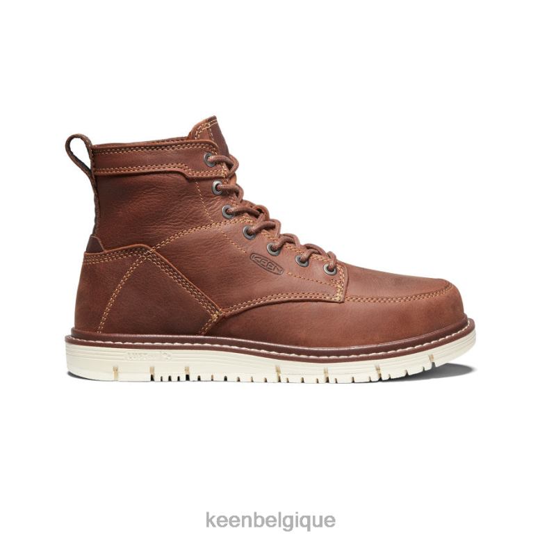 chaussure KEEN San José 6" pain d'épices/blanc cassé femmes PD0JD667