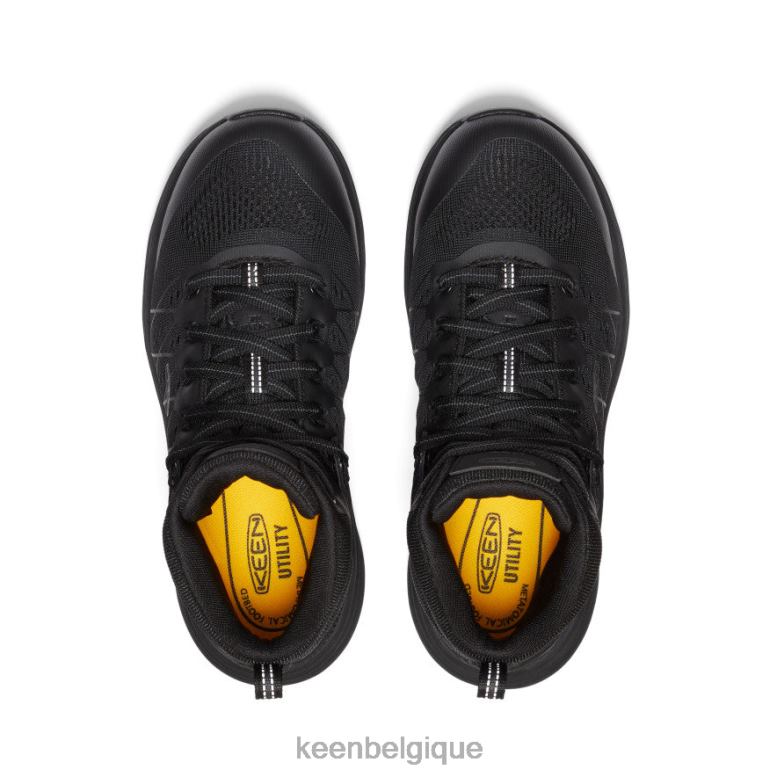 chaussure KEEN Vista Energy Mid Int Met (embout en fibre de carbone) Corbeau noir femmes PD0JD452