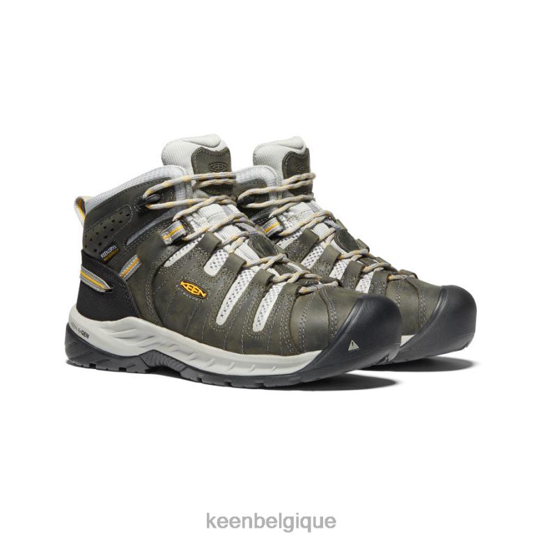chaussure KEEN botte imperméable Flint II (embout en acier) aimant/vapeur femmes PD0JD599