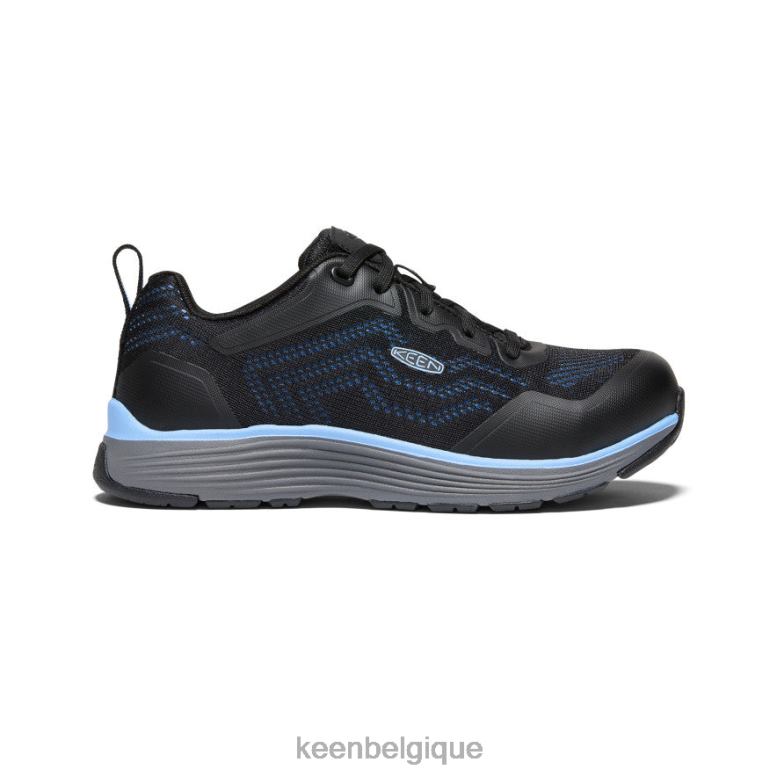 chaussure KEEN Sparta 2 (embout en aluminium) bleu aéré/noir femmes PD0JD459