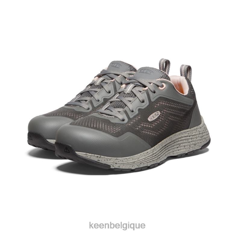 chaussure KEEN Sparta 2 (embout en aluminium) fouet gris acier/pêche femmes PD0JD460