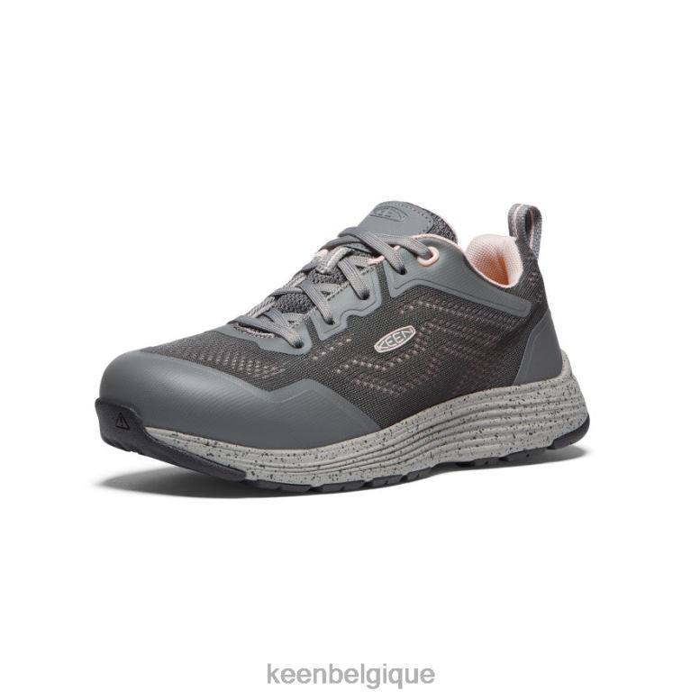chaussure KEEN Sparta 2 (embout en aluminium) fouet gris acier/pêche femmes PD0JD460