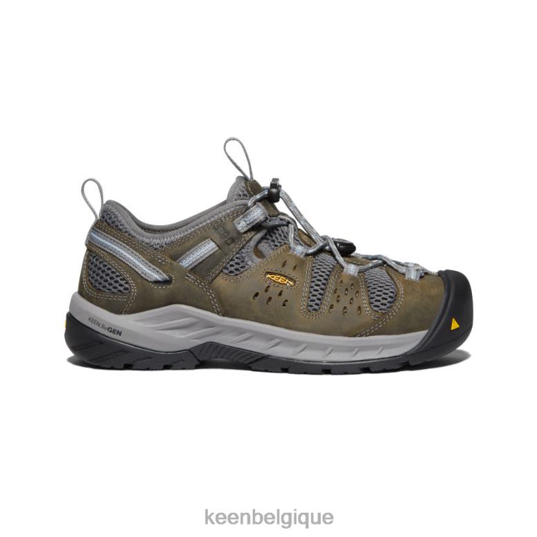 chaussure KEEN atlanta cool ii esd (embout en acier) gargouille/brouillard bleu femmes PD0JD614