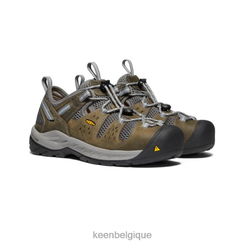 chaussure KEEN atlanta cool ii esd (embout en acier) gargouille/brouillard bleu femmes PD0JD614