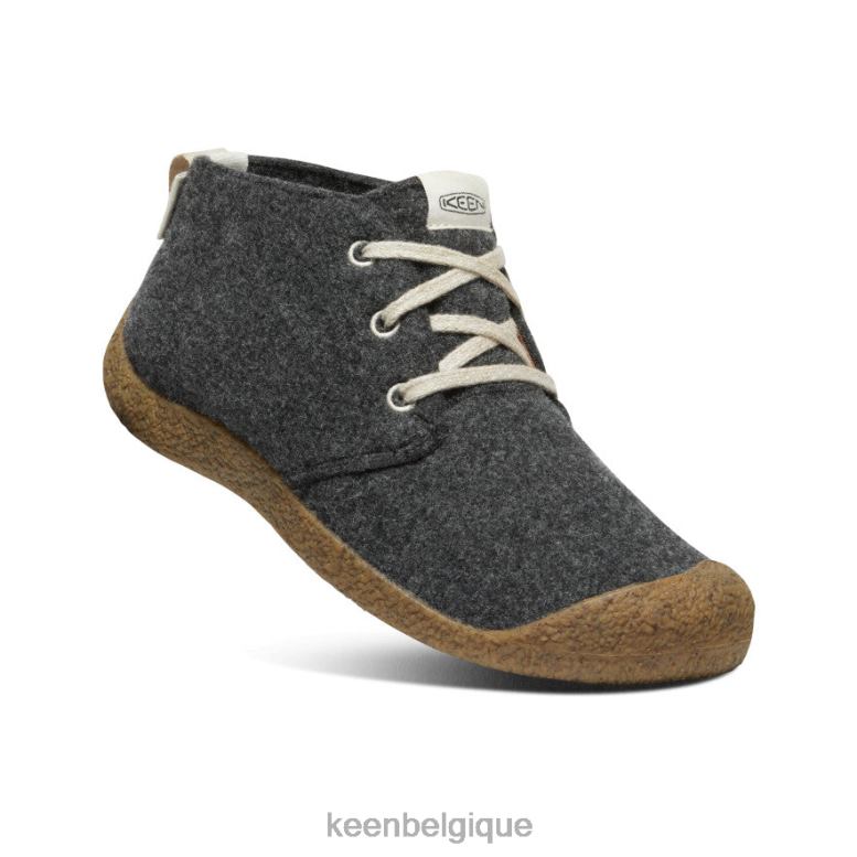 chaussure KEEN botte chukka mosey feutre gris anthracite/bouleau Hommes PD0JD393