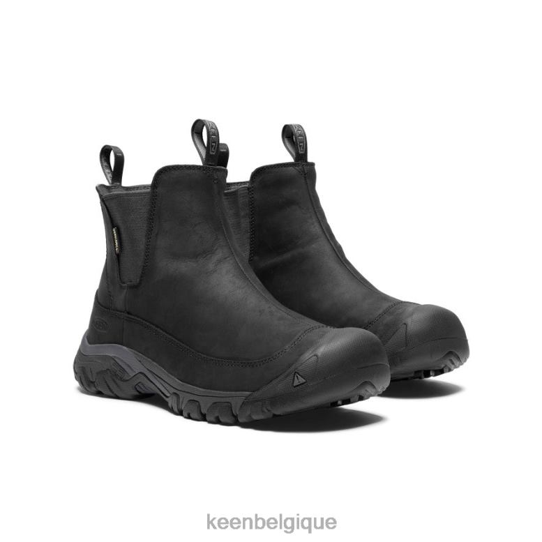 chaussure KEEN botte imperméable Anchorage III Corbeau noir Hommes PD0JD145