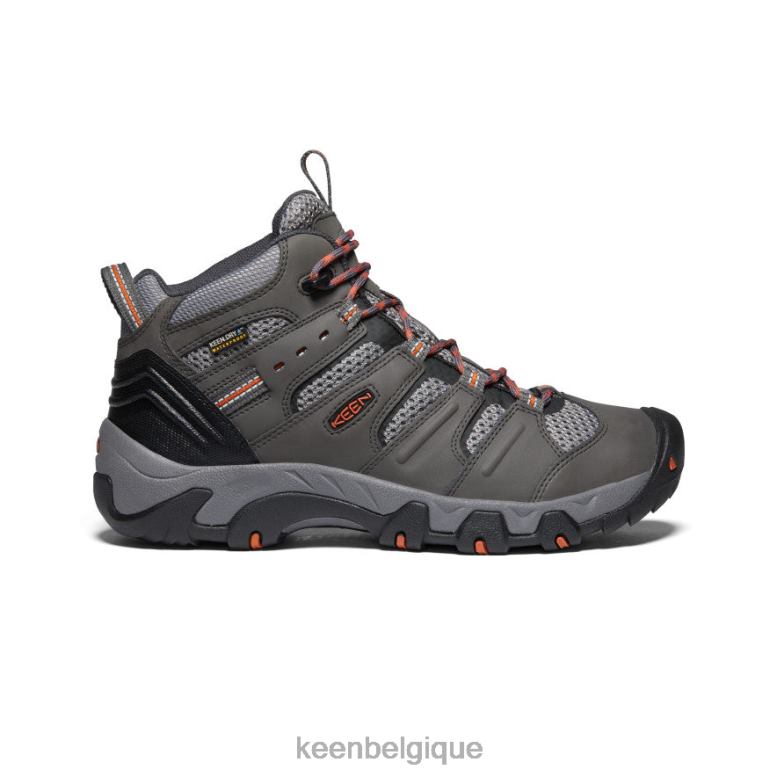 chaussure KEEN botte imperméable Koven aimant/brique cuite Hommes PD0JD321
