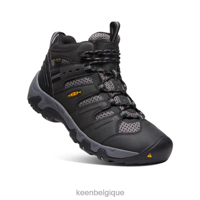 chaussure KEEN botte imperméable Koven noir/gris acier Hommes PD0JD320