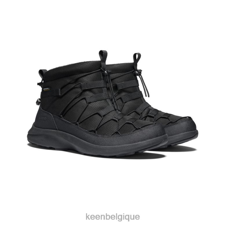 chaussure KEEN chukka imperméable uneek snk triple noir/noir Hommes PD0JD372