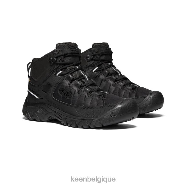 chaussure KEEN targhee exp imperméable mi noir Hommes PD0JD68
