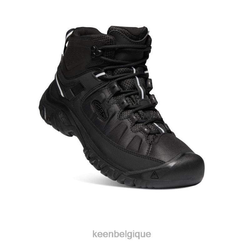 chaussure KEEN targhee exp imperméable mi noir Hommes PD0JD68