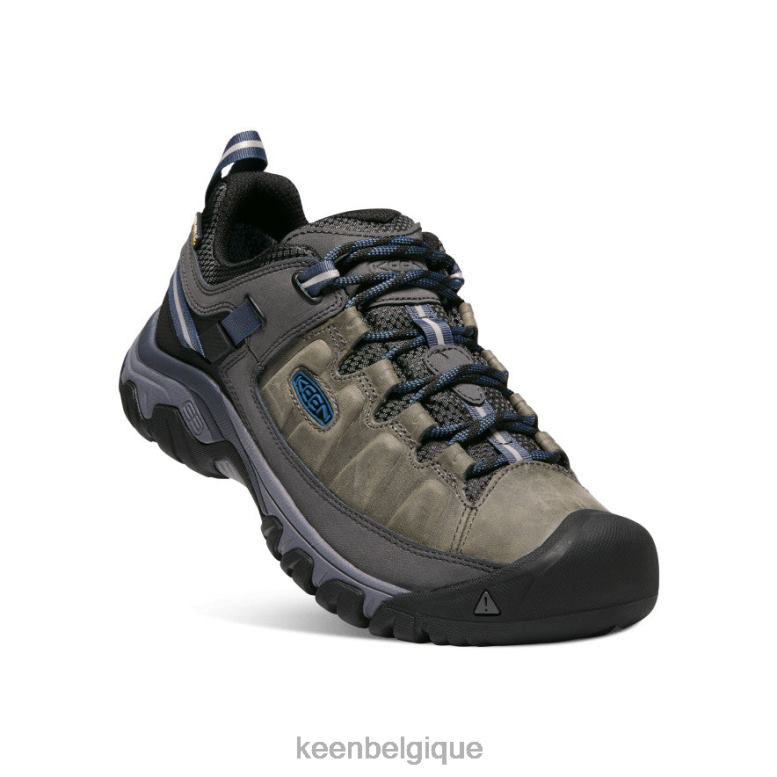 chaussure KEEN Targhee III étanche gris acier/bleu capitaine Hommes PD0JD150