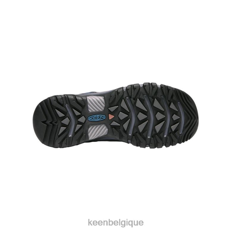 chaussure KEEN Targhee III étanche gris acier/bleu capitaine Hommes PD0JD150