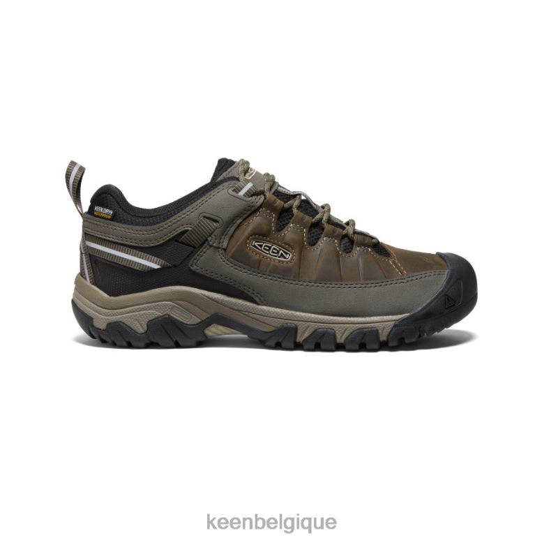 chaussure KEEN Targhee III étanche élastique/noir Hommes PD0JD148