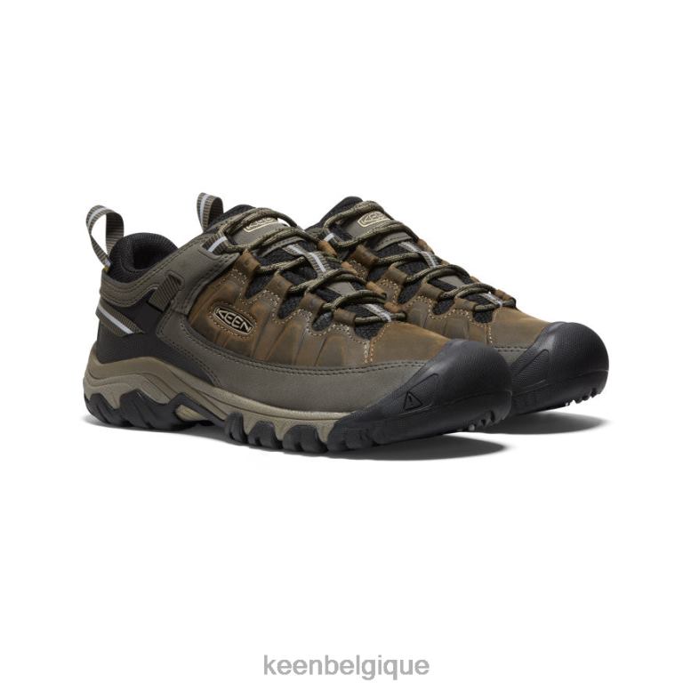 chaussure KEEN Targhee III étanche élastique/noir Hommes PD0JD148