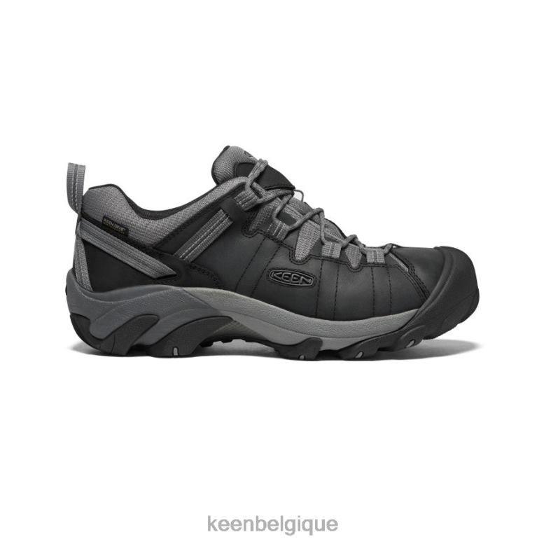 chaussure KEEN Targhee II étanche noir/gris acier Hommes PD0JD204