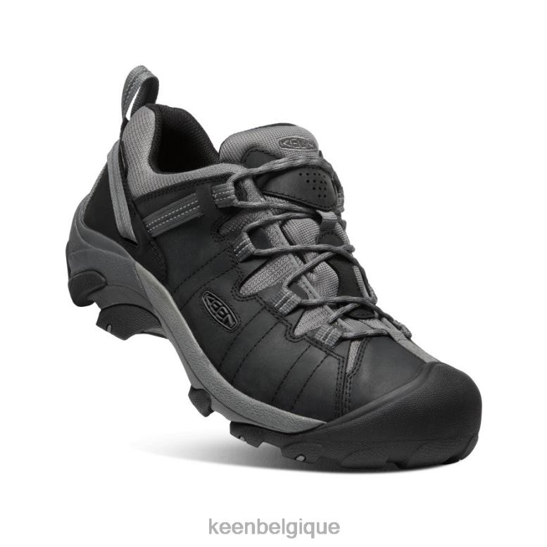 chaussure KEEN Targhee II étanche noir/gris acier Hommes PD0JD204