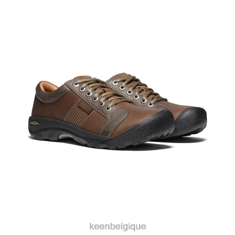chaussure KEEN austin Chocolat brun Hommes PD0JD312