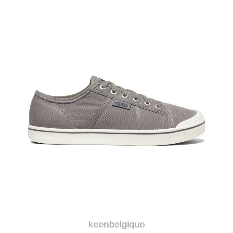 chaussure KEEN baskets eldon gris acier/blanc étoile Hommes PD0JD263