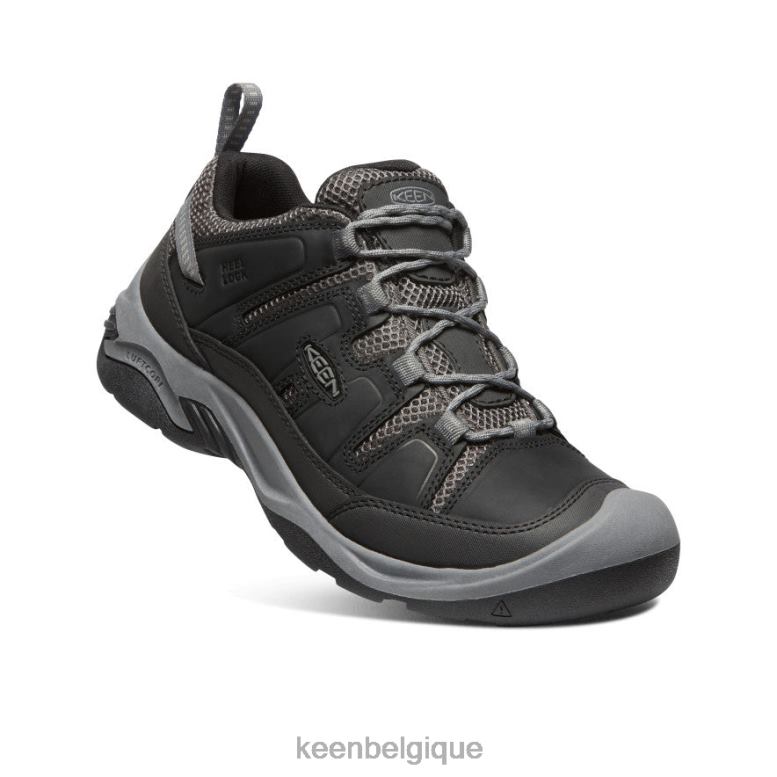 chaussure KEEN chaussure d'évent circadia noir/gris acier Hommes PD0JD171