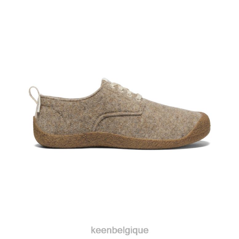 chaussure KEEN chaussure derby mosey feutre taupe/bouleau Hommes PD0JD398