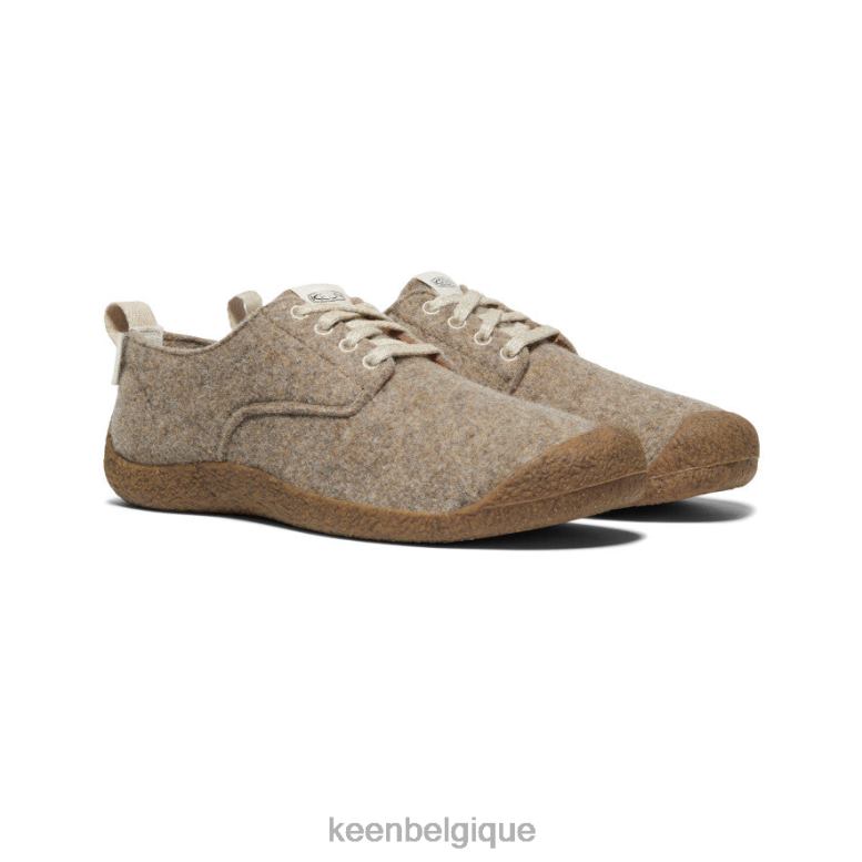 chaussure KEEN chaussure derby mosey feutre taupe/bouleau Hommes PD0JD398