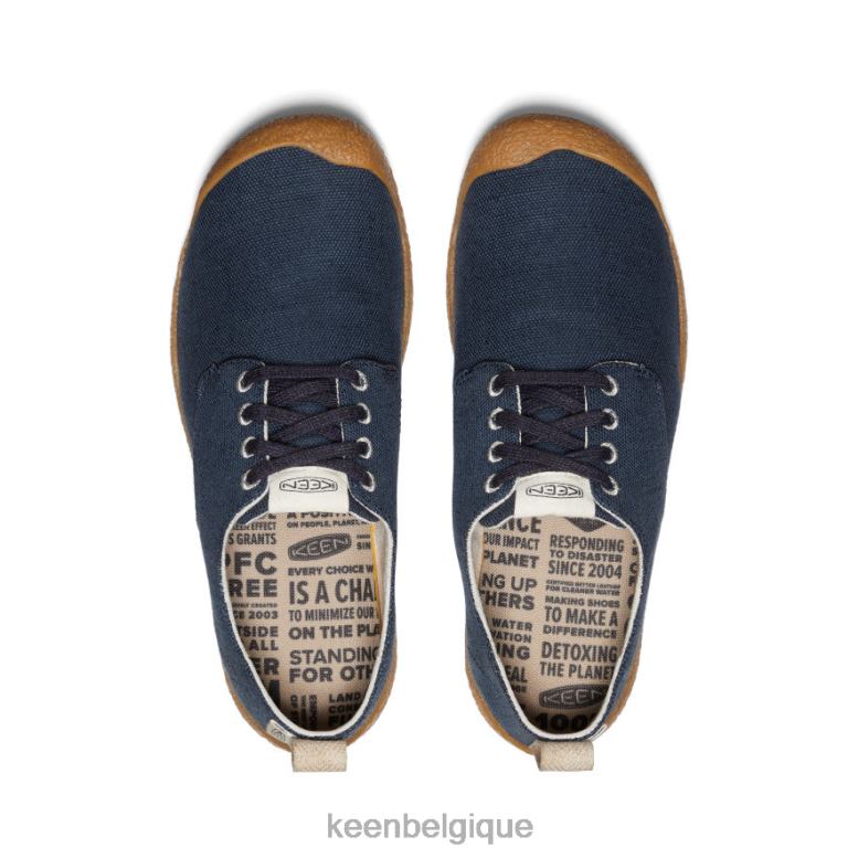 chaussure KEEN derby en toile mosey capitaine du ciel Hommes PD0JD29