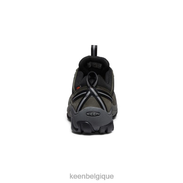chaussure KEEN voyageur gris acier/écarlate ibis Hommes PD0JD64