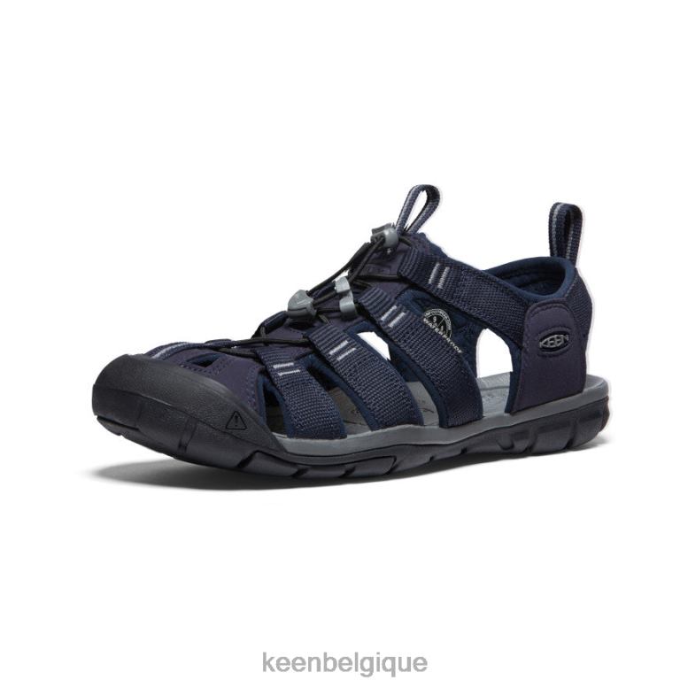 chaussure KEEN eau claire cnx capitaine du ciel/noir Hommes PD0JD88
