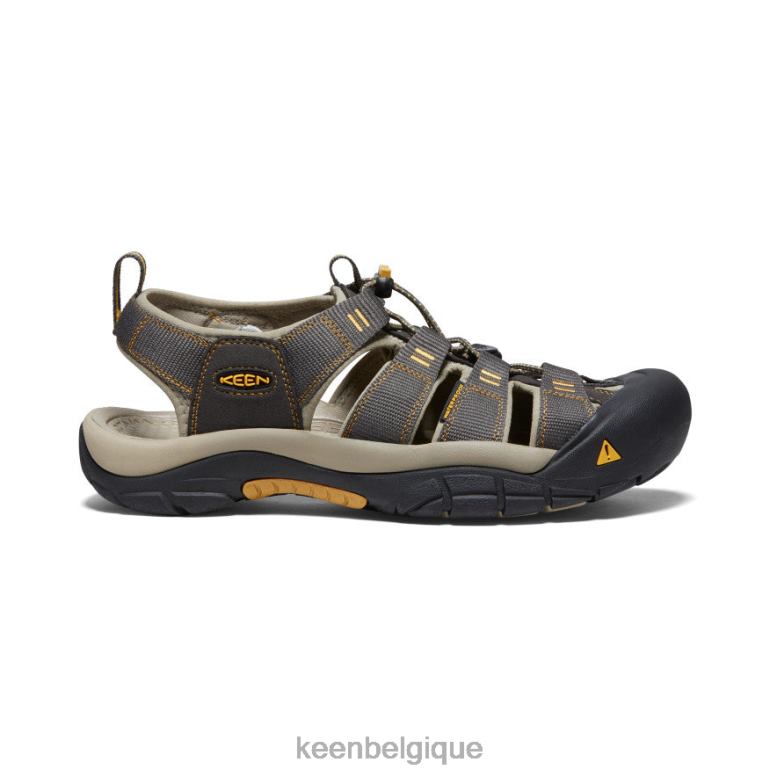 chaussure KEEN newport h2 corbeau/aluminium Hommes PD0JD55