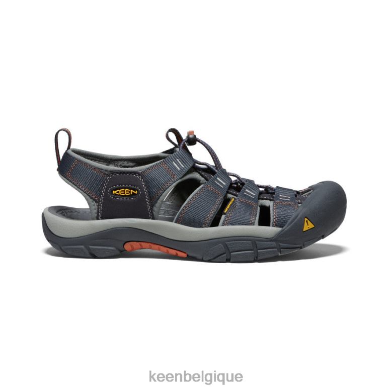 chaussure KEEN newport h2 encre de Chine/rouille Hommes PD0JD53