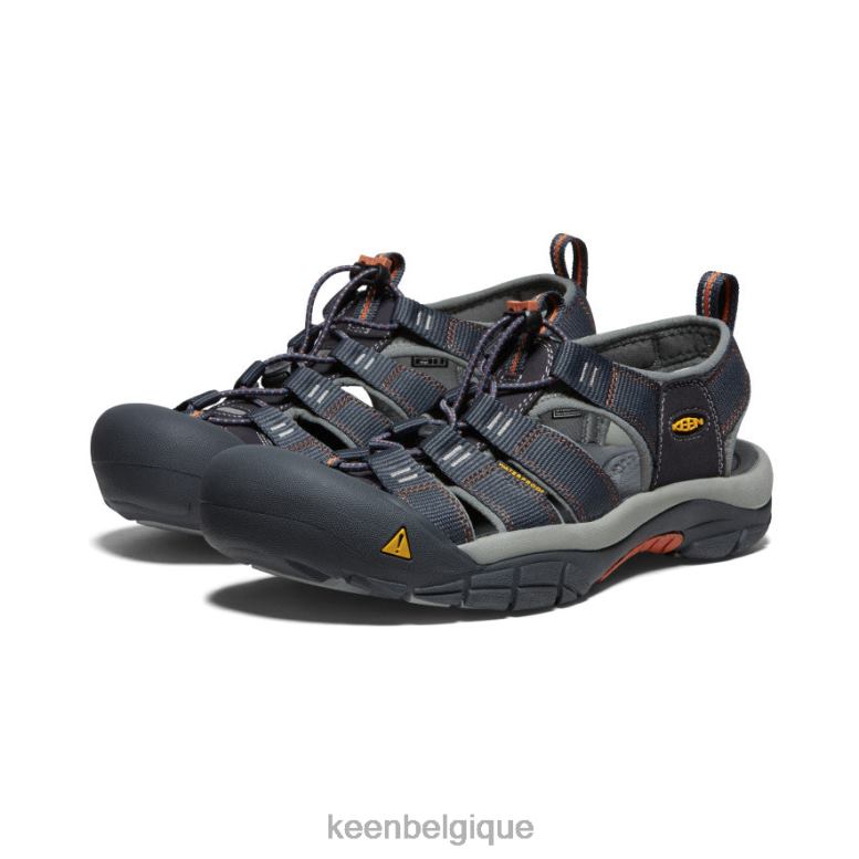 chaussure KEEN newport h2 encre de Chine/rouille Hommes PD0JD53