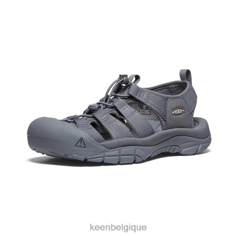 chaussure KEEN newport h2 monochrome/gris acier Hommes PD0JD47