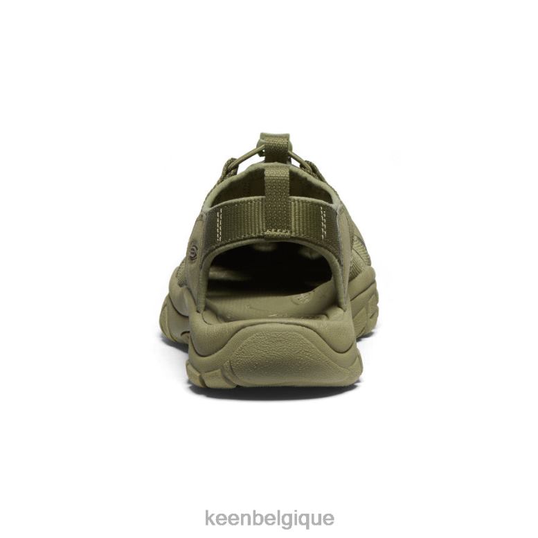 chaussure KEEN newport h2 monochrome/olive terne Hommes PD0JD49