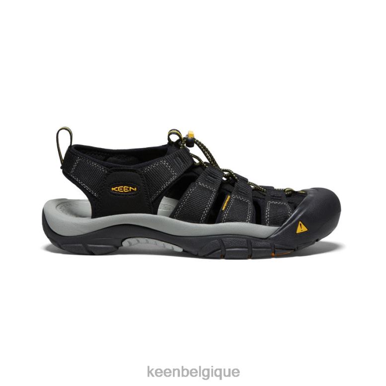 chaussure KEEN newport h2 noir Hommes PD0JD51