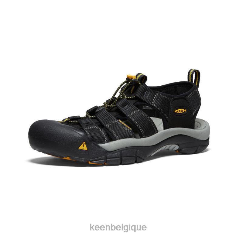chaussure KEEN newport h2 noir Hommes PD0JD51