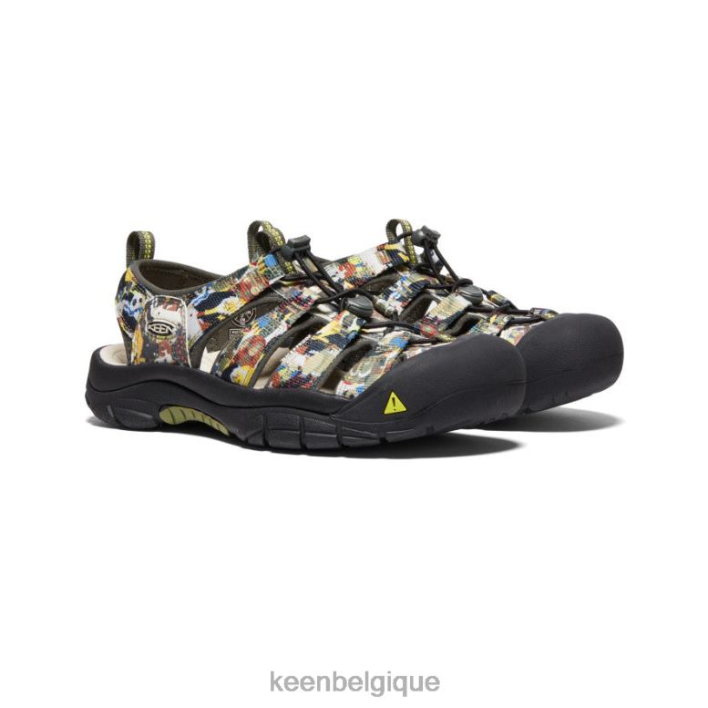 chaussure KEEN newport rétro voisins Hommes PD0JD80