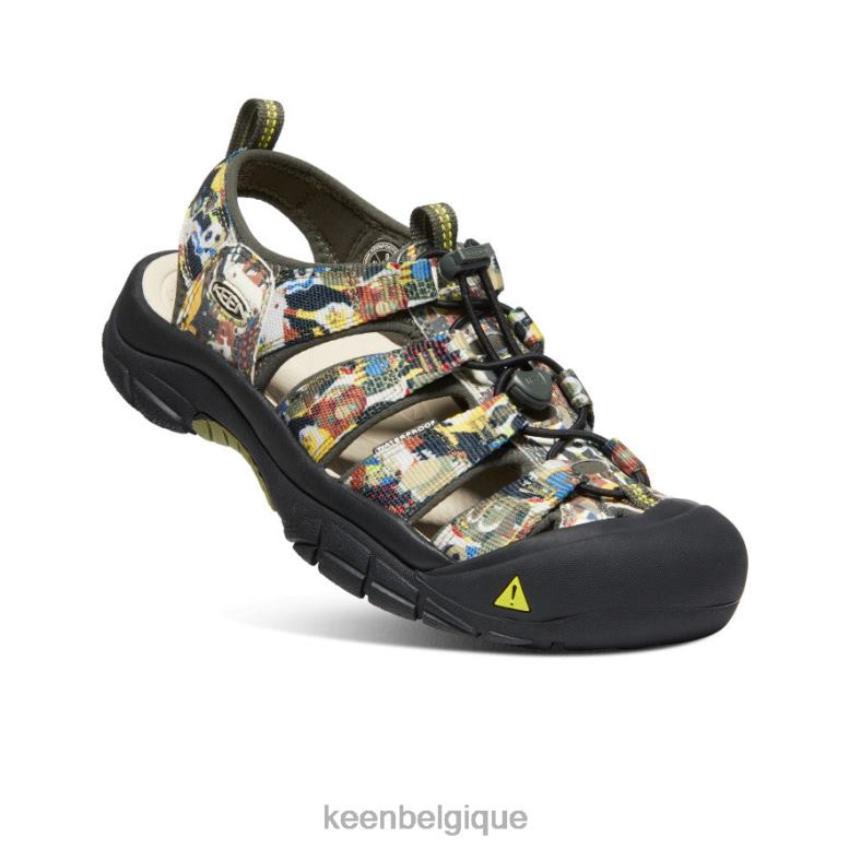 chaussure KEEN newport rétro voisins Hommes PD0JD80